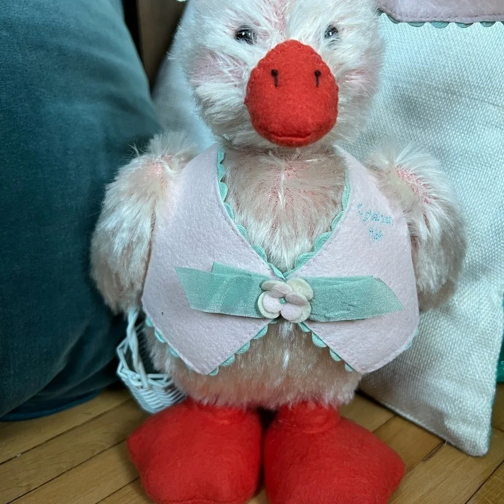 Bunnies by the Bay as red duck
